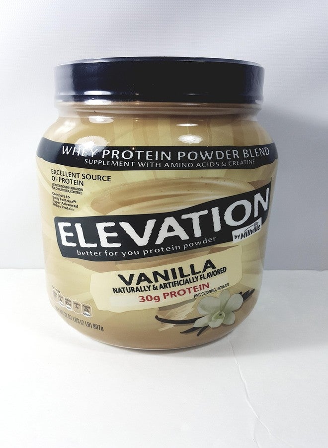 Suptmax Elevation Whey Vanilla Protein Powder Blend 32oz. - Image 1